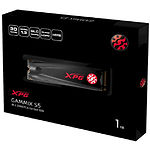 SSD жесткий диск A-Data XPG GAMMIX S5 1TB M.2 2280 PCIe3.0x4 (AGAMMIXS5-1TT-C) - фото