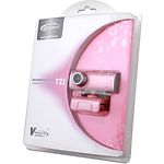 Изображение WEB-камера Gemix T21 Pink, 1.3Mp dinamic/0.35Mp CMOS, USB, микрофон Фото WEB-камера Gemix T21 Pink, 1.3Mp dinamic/0.35Mp CMOS, USB, микрофон