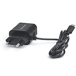 Фото Сетевое ЗУ REAL-EL CH-215 Black (EL123160015) USB-A,100-240V,2.1А,5V,micro-USB cable