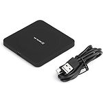 Изображение Беспроводное Wireless ЗУ REAL-EL WL-710 Black (EL123160018) подставка + TYPE-C кабель Фото Беспроводное Wireless ЗУ REAL-EL WL-710 Black (EL123160018) подставка + TYPE-C кабель