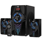 Изображение Акустическая система SVEN MS-2070 black, 2.1 30W Woofer + 2*15 speaker, BT, FM, SD, USB, LED Фото Акустическая система SVEN MS-2070 black, 2.1 30W Woofer + 2*15 speaker, BT, FM, SD, USB, LED