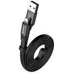 Изображение Кабель Baseus CALMBJ-A01 2-in-1 (Android/iOS) USB/MicroUSB+Lightning 1.2м Black 2A Фото Кабель Baseus CALMBJ-A01 2-in-1 (Android/iOS) USB/MicroUSB+Lightning 1.2м Black 2A
