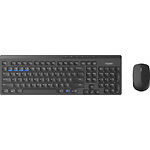 Изображение Клавиатура+мышь RAPOO 8100m Wireless+ Bluetooth Black Фото Клавиатура+мышь RAPOO 8100m Wireless+ Bluetooth Black