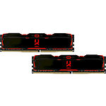Изображение DDR-4 2шт x 8GB 2666МГц Goodram Iridium Black (IR-X2666D464L16S/16GDC) Фото DDR-4 2шт x 8GB 2666МГц Goodram Iridium Black (IR-X2666D464L16S/16GDC)