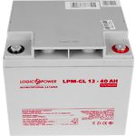 Изображение Аккумулятор к UPS 12В 40Ач LogicPower LPM-GL 12 - 40 AH Фото Аккумулятор к UPS 12В 40Ач LogicPower LPM-GL 12 - 40 AH