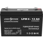 Аккумулятор для ИБП LogicPower AGM LPM 6-12 AH - фото