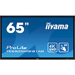 Изображение IIYAMA 65" TE6503MIS-B1AG IPS 3840x2160 4K,8мс,178/178, 1200:1,350кд/м2,75Гц,HDMI/DP/VGA,Аудио,2x15W Фото IIYAMA 65" TE6503MIS-B1AG IPS 3840x2160 4K,8мс,178/178, 1200:1,350кд/м2,75Гц,HDMI/DP/VGA,Аудио,2x15W