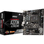 Изображение Материнская плата MSI A320M-A PRO M2, AM4 Фото Материнская плата MSI A320M-A PRO M2, AM4