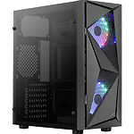Изображение Корпус AEROCOOL GLIDER COSMO G-BK-v1 (Black) FRGB без БП, glass side Фото Корпус AEROCOOL GLIDER COSMO G-BK-v1 (Black) FRGB без БП, glass side