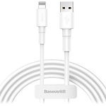 Изображение Кабель Baseus CALSW-02 Mini USB/Lightning 1м White 2.4A Фото Кабель Baseus CALSW-02 Mini USB/Lightning 1м White 2.4A