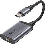Фото Переходник Baseus CAHUB-W0G (USB Type-C male на HDMI 4K Female + USB Type C PowerDelivery)