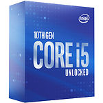 Изображение CPU Intel Core™ i5-10600K (4.1GHz, 12MB, 6С/12T, socket1200 Box BX8070110600K без кулера) Фото CPU Intel Core™ i5-10600K (4.1GHz, 12MB, 6С/12T, socket1200 Box BX8070110600K без кулера)