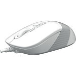 Изображение Мышка A4tech FM10S White, бесшумная, USB, 1600dpi Фото Мышка A4tech FM10S White, бесшумная, USB, 1600dpi
