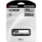 Изображение SSD Kingston KC2500 250GB M.2 2280 NVMe PCIe3.0 x4 (SKC2500M8/250G) 3500/1200 МБ/с Фото SSD Kingston KC2500 250GB M.2 2280 NVMe PCIe3.0 x4 (SKC2500M8/250G) 3500/1200 МБ/с