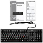 Изображение Клавиатура SVEN KB-S300, black PS/2 Фото Клавиатура SVEN KB-S300, black PS/2