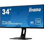 Изображение IIYAMA 34" XUB3493WQSU-B1 IPS 3440x1440 21:9,4мс,178/178,1000:1,400кд/м2,75Гц,HDMI/DP,USB,Аудио,2x5W Фото IIYAMA 34" XUB3493WQSU-B1 IPS 3440x1440 21:9,4мс,178/178,1000:1,400кд/м2,75Гц,HDMI/DP,USB,Аудио,2x5W