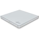 Изображение External DVD±RW Drive Hitachi-LG GP57EW40 white slim USB2.0 Фото External DVD±RW Drive Hitachi-LG GP57EW40 white slim USB2.0