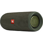 Изображение JBL Flip 5 Green (JBLFLIP5GREN) портативная система 20Вт, Li-Ion аккум., водонепрониц. , мик., BT Фото JBL Flip 5 Green (JBLFLIP5GREN) портативная система 20Вт, Li-Ion аккум., водонепрониц. , мик., BT