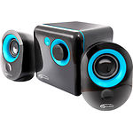 Изображение Акустическая система Gemix SB-3 blue, 2.1 5W Woofer + 2*2,5W speaker, USB, SD Фото Акустическая система Gemix SB-3 blue, 2.1 5W Woofer + 2*2,5W speaker, USB, SD