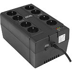 Изображение UPS PowerCom CUB-650E USB, 650VA/390W, 8 x евророзеток (4 + 4 bypass) Фото UPS PowerCom CUB-650E USB, 650VA/390W, 8 x евророзеток (4 + 4 bypass)