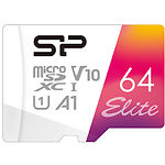 Изображение microSD XC 64Gb SILICON POWER Elite Class10 UHS-I U1 A1 V10 (без переходника , SP064GBSTXBV1V20) Фото microSD XC 64Gb SILICON POWER Elite Class10 UHS-I U1 A1 V10 (без переходника , SP064GBSTXBV1V20)