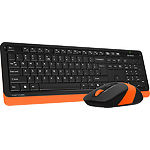 Изображение Клавиатура+мышь A4tech FG1010 Fstyler беспроводная, USB, Black-Orange Фото Клавиатура+мышь A4tech FG1010 Fstyler беспроводная, USB, Black-Orange