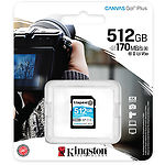 Изображение SD XC 512 GB Kingston Canvas Go! Plus C10 UHS-I U3 V30 (SDG3/512GB) R170/W90 Фото SD XC 512 GB Kingston Canvas Go! Plus C10 UHS-I U3 V30 (SDG3/512GB) R170/W90