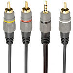 Изображение Кабель Gembird Cablexpert CCAP-4P3R-1.5M Аудио-видео 3.5 Jack (4pin)-3RCA, 1.5 м Фото Кабель Gembird Cablexpert CCAP-4P3R-1.5M Аудио-видео 3.5 Jack (4pin)-3RCA, 1.5 м