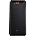 Изображение Внешний аккумулятор Power Bank Baseus (PPLN-A01) Gentleman 10000 mAh Black Фото Внешний аккумулятор Power Bank Baseus (PPLN-A01) Gentleman 10000 mAh Black