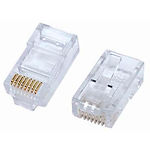 Изображение Коннектор Cablexpert (PLUG3UP6/100) RJ-45 UTP Cat.5e, 100 ШТ Фото Коннектор Cablexpert (PLUG3UP6/100) RJ-45 UTP Cat.5e, 100 ШТ