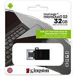 Изображение USB Flash 32GB KINGSTON DataTraveler MicroDuo 3 Gen2 USB3.2 DTDUO3G2/32GB, интерфейс micro-USB/USB Фото USB Flash 32GB KINGSTON DataTraveler MicroDuo 3 Gen2 USB3.2 DTDUO3G2/32GB, интерфейс micro-USB/USB