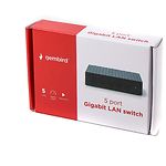 Изображение Коммутатор Gembird NP-SWG5-001, Switch 5-port 10/100/1000Mbit Фото Коммутатор Gembird NP-SWG5-001, Switch 5-port 10/100/1000Mbit