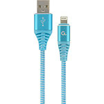 Изображение Кабель Cablexpert CC-USB2B-AMLM-1M-VW USB to Lightning 1m Фото Кабель Cablexpert CC-USB2B-AMLM-1M-VW USB to Lightning 1m