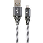 Изображение Кабель Cablexpert CC-USB2B-AMLM-1M-WB2 USB to Lightning 1m Фото Кабель Cablexpert CC-USB2B-AMLM-1M-WB2 USB to Lightning 1m