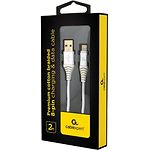 Изображение Кабель Cablexpert CC-USB2B-AMLM-2M-BW2 USB to Lightning 2m Фото Кабель Cablexpert CC-USB2B-AMLM-2M-BW2 USB to Lightning 2m