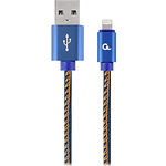 Изображение Кабель Cablexpert CC-USB2J-AMLM-1M-BL USB to Lightning 1m Фото Кабель Cablexpert CC-USB2J-AMLM-1M-BL USB to Lightning 1m