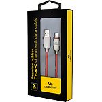 Изображение Кабель Cablexpert CC-USB2R-AMCM-2M-R USB to Type-C 2m Фото Кабель Cablexpert CC-USB2R-AMCM-2M-R USB to Type-C 2m
