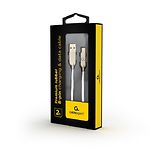 Изображение Кабель Cablexpert CC-USB2R-AMLM-2M-W USB to Lightning 2m Фото Кабель Cablexpert CC-USB2R-AMLM-2M-W USB to Lightning 2m