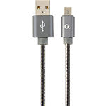 Изображение Кабель Cablexpert CC-USB2S-AMmBM-1M-BG USB to micro USB 1m Фото Кабель Cablexpert CC-USB2S-AMmBM-1M-BG USB to micro USB 1m