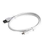 Изображение Кабель Cablexpert CCP-mUSB2-AMBM-W-0.1M USB->microUSB, 0,11m, premium белый Фото Кабель Cablexpert CCP-mUSB2-AMBM-W-0.1M USB->microUSB, 0,11m, premium белый