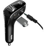 Фото Автомобильное ЗУ с FM-модулятором Baseus CCF40-01 Streamer F40 Black