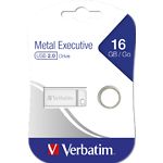 Фото USB Flash 16Gb Verbatim {98748} Metal Executive Silver
