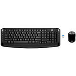 Изображение Клавиатура+мышь HP 300 Wireless (3ML04AA) Black Фото Клавиатура+мышь HP 300 Wireless (3ML04AA) Black