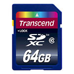 Изображение SD XC 64 GB Transcend Class 10 UHS-I (TS64GSDXC10) Фото SD XC 64 GB Transcend Class 10 UHS-I (TS64GSDXC10)