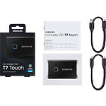 Изображение SSD Samsung T7 Touch 2TB External USB3.2/USB Type-C Black (MU-PC2T0K/WW) Фото SSD Samsung T7 Touch 2TB External USB3.2/USB Type-C Black (MU-PC2T0K/WW)