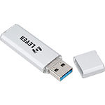 Изображение USB Flash 128GB Leven Royal Line Silver USB3.1 (JUR302SL-128M) Фото USB Flash 128GB Leven Royal Line Silver USB3.1 (JUR302SL-128M)