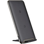 Изображение Беспроводное Wireless ЗУ Baseus WXHSD-B01 Black холдер-подставка Фото Беспроводное Wireless ЗУ Baseus WXHSD-B01 Black холдер-подставка