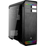 Изображение Корпус AEROCOOL AERO-500G RGB BK glass side без БП Фото Корпус AEROCOOL AERO-500G RGB BK glass side без БП