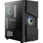 Изображение Корпус AEROCOOL Menace Saturn RGB-G-BK-v1 Black RGB без БП Фото Корпус AEROCOOL Menace Saturn RGB-G-BK-v1 Black RGB без БП