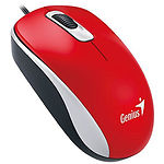 Мышь компьютерная Genius DX-110 USB красная - фото